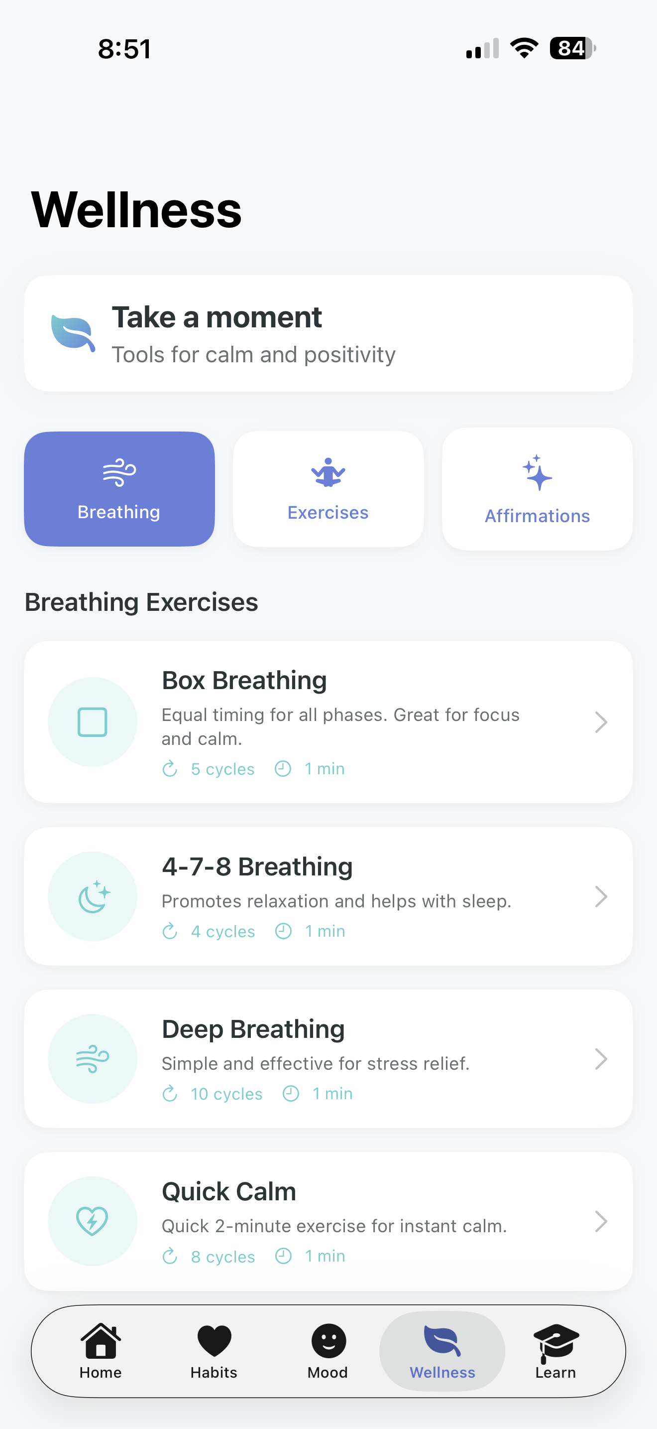 Wellness Breathing